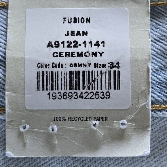 🎉Host Pick🎉 Agolde Fusion Jean Mid-rise Wide-leg Jeans Size 34 - Picture 11 of 16